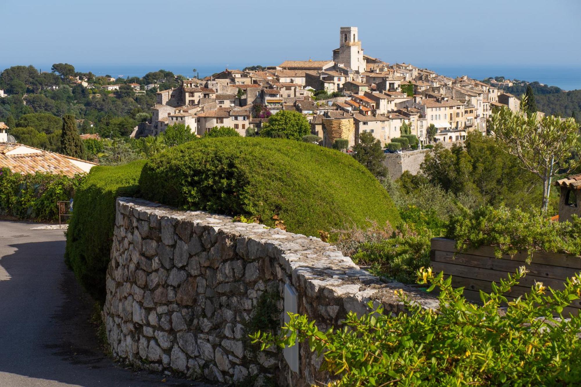 Les Yuccas -Maison Neuve Avec Un Jardin A Saint Paul De Vence Exterior foto